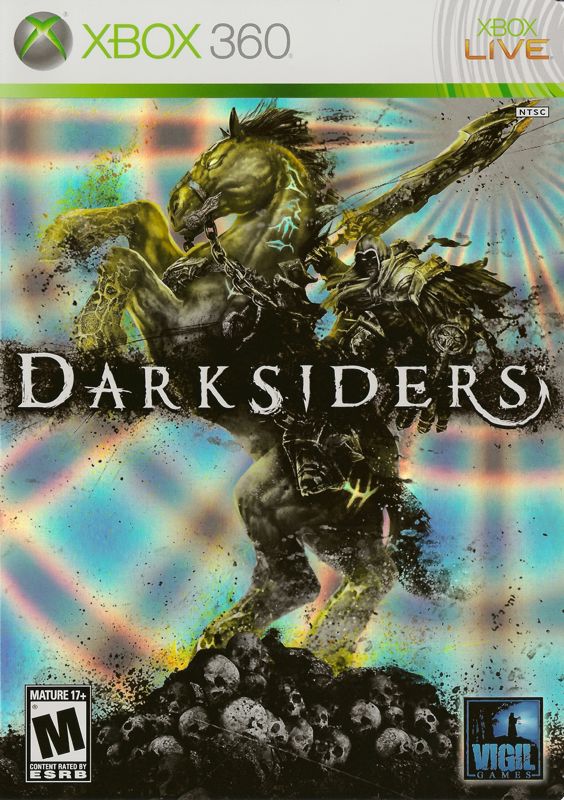 Darksiders box art for Xbox 360
